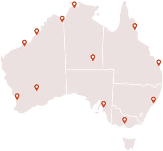 map coverage area for Nationwide Hotshots